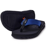 Chinelo Kenner Kivah - Masculino PRETO/AZUL