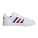 Tênis adidas Grand Court Base 2.0 Masculino Branco/Azul BRANCO