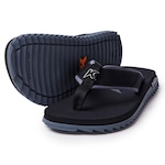 Chinelo Kenner Kivah Cushy - Masculino PRETO/CINZA