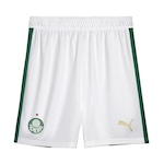 Calção do Palmeiras Puma I 24/25 - Masculina BRANCO