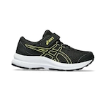 Tênis Asics Contend 8 Ps - Infantil PRETO