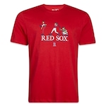 Camiseta New Era Boston Red Sox Freestyle - Masculina VERMELHO