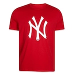 Camiseta New Era New York Yankees Big Logo - Masculina VERMELHO