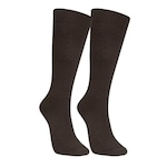 Meia Cano Alto 3/4 Selene Inverno - Feminina MARROM