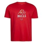 Camiseta New Era Chicago Bulls Freestyle - Masculina VERMELHO