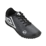 Chuteira Society Umbro Orbit Juvenil Um24 PRETO/CINZA