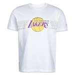 Camiseta New Era Los Angeles Lakers Cultural Remixes - Masculina Off White