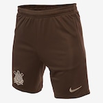 Short Nike Corinthians Treino 2024 Academy - Masculino Laranja Cla/Preto