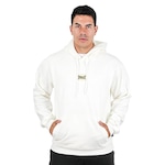 Blusão de Moletom com Capuz Everlast Essential Patch - Masculino Off White