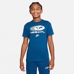 Camiseta Nike Sportswear Amplify - Infantil AZUL