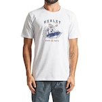 Camiseta Hurley Good Days Sm24 - Masculina BRANCO