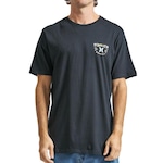 Camiseta Hurley Wood Sm24 - Masculina PRETO