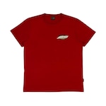 Camiseta Santa Cruz Ultimate Flame Dot Ss - Masculina VERMELHO