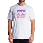 Camiseta Billabong Crayon Wave II Sm24 - Masculina BRANCO