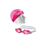 Kit Swim Junior Óculos + Touca Speedo Rosa ROSA