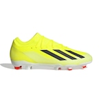 Chuteira de Campo adidas X Crazyfast League - Adulto VERDE/PRETO