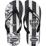 Chinelo de Dedo Havaianas Top Times Atlético Mineiro - Masculino PRETO/BRANCO