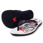 Chinelo Kenner Summer Dragon - Masculino PRETO/VERMELHO