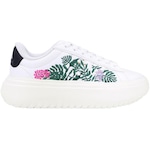 Tênis Adidas Grand Court Platform - Feminino BRANCO/VERDE