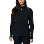 Blusão sem Capuz Columbia Glacial Iv 1/2 Zip - Feminina PRETO