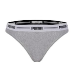 Calcinha Biquíni Puma Cotton - Feminina CINZA