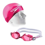 Kit Natação Infantil Speedo Swim Jr Slc - Óculos + Touca ROSA