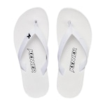 Chinelo Kenner New Summer - Masculino BRANCO/PRETO