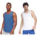 Kit Camiseta Regata Penalty Duo - 2 Unidades - Masculina AZUL/BRANCO