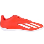 Chuteira Futsal adidas X Crazyfast 4 Club In Júnior LARANJA/BRANCO