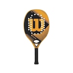 Raquete de Beach Tennis Wilson Nitro PRETO/LARANJA