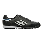 Chuteira Society Umbro Speciali Classic - Adulto PRETO/AZUL