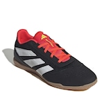 Chuteira Futsal adidas Predator 4 Club in Adulto PRETO/VERMELHO