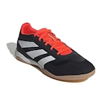 Chuteira Futsal adidas Predator 24 League Academy Adulto PRETO/VERMELHO