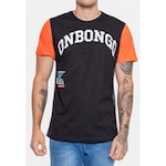 Camiseta Onbongo Especial Mosaico Brazil - Masculina PRETO