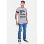 Camiseta Onbongo Seven - Masculina CINZA ESCURO