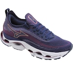 Tênis Mizuno Wave Impetus Sockfeet - Feminino Azul/Roxo Cla