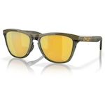 Óculos de Sol Unissex Oakley Frogskins Range Dark Brush Prizm 24K Polarized VERDE ESCURO