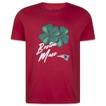 Camiseta New Era NFL New England Patriots Core City Icons - Masculina VERMELHO