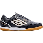 Chuteira Futsal Umbro X-Comfort - Adulto PRETO/BRANCO