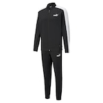 Agasalho sem Capuz Puma Baseball Tricot Suit - Masculino PRETO/BRANCO