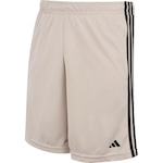 Shorts adidas 3 Listras - Masculino Bege/Preto