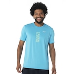 Camiseta Mizuno Focus Stamp - Masculina AZUL CLARO