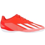 Chuteira Futsal adidas X Crazyfast Club - Adulto VERMELHO