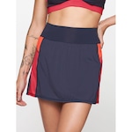 Short Saia Bodyforsure Lisa Beach Sports - Feminino MARINHO/CINZA/AMAREL