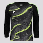 Camisa de Goleiro Poker Orbit - Juvenil PRETO