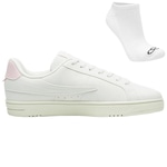 Tênis Fila Fx Court 70 - Feminino + Meia BRANCO/ROSA