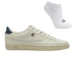 Tênis Fila Fx Court 70 - Masculino + Meia BRANCO/AZUL ESC