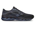 Tênis Mizuno Wave Way 4 - Masculino PRETO/AZUL