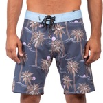 Bermuda Rip Curl Floral Boardshort 19" Sm24 - Masculina AZUL ESCURO