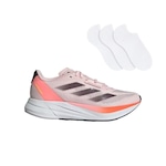 Tênis adidas Duramo Speed + 3 Pares de Meias - Feminino ROSA/LARANJA